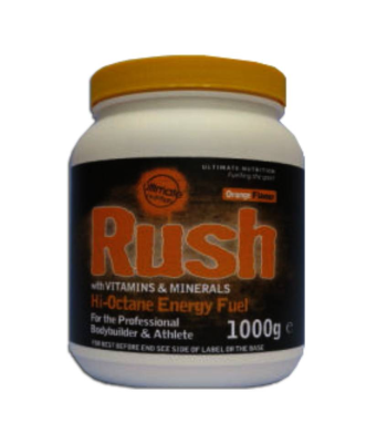 1000g RUSH - A powerful, professional, hi-octane energy formula