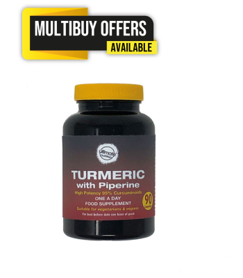 Turmeric 600mg with Black Pepper 5mg 90 capsules